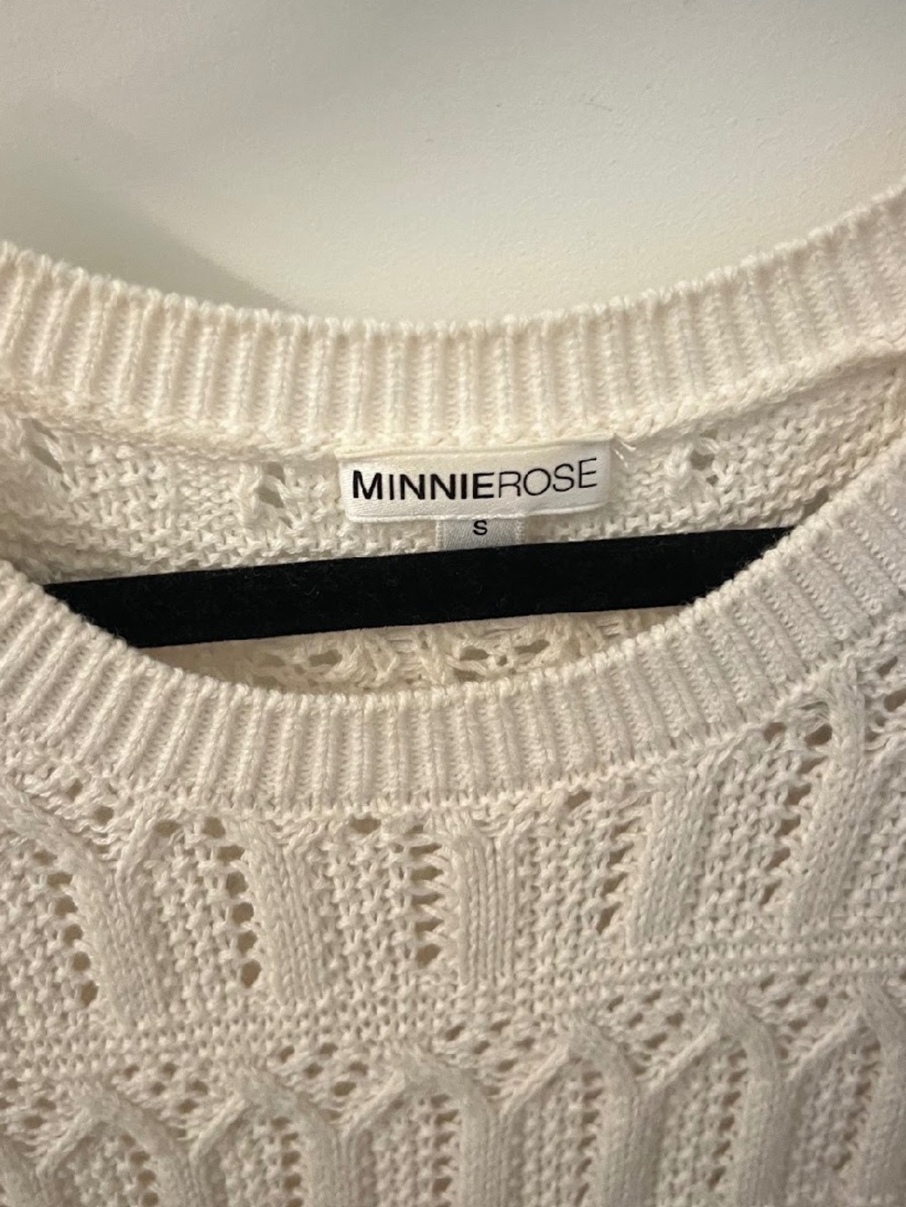 Minnie Openwork Knit Tank - Picture 2 of 3